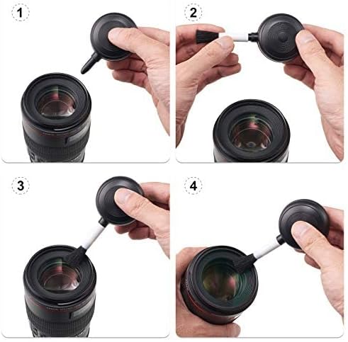 Patelai Camera Cleaning Kit Include Cleaning Pen Brush, Blower Brush Dust Cleaner, Air Blaster Blower Lens Cleaning Kit for Camera, SLR, Telescope, Magnifying Glass, Phone - Image 5