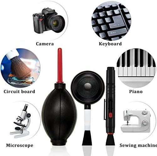 Patelai Camera Cleaning Kit Include Cleaning Pen Brush, Blower Brush Dust Cleaner, Air Blaster Blower Lens Cleaning Kit for Camera, SLR, Telescope, Magnifying Glass, Phone - Image 6